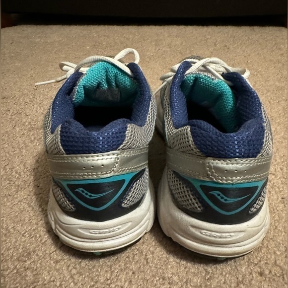 Saucony Blue, grey and white sneakers size 9 - Picture 5 of 9